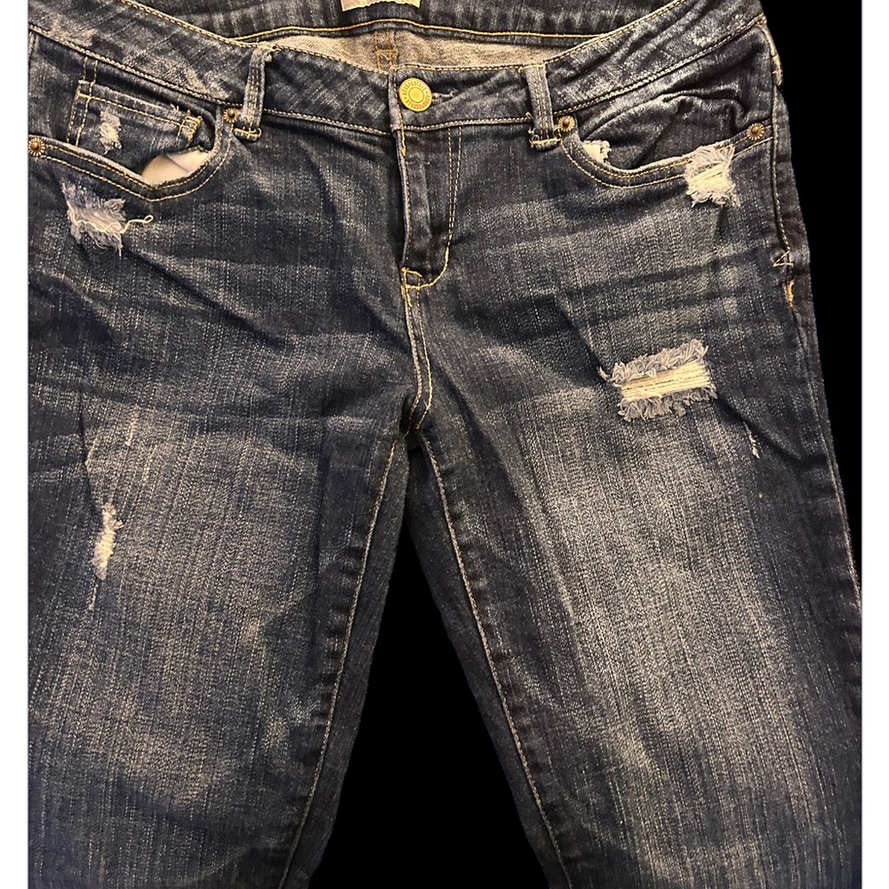 Woman's Jeans Aeropostale Bayla Skinny 9/10 Short